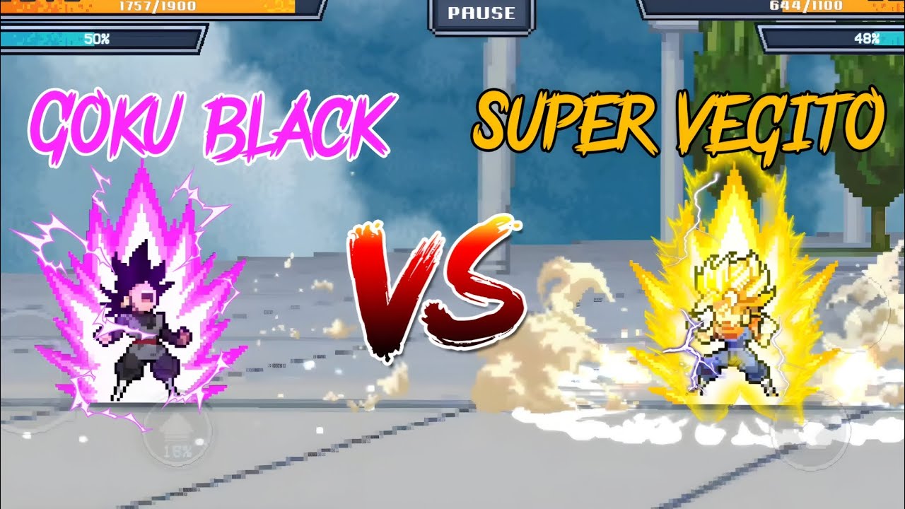 Super vegito vs Goku black | Legend warriors |  DBZ 