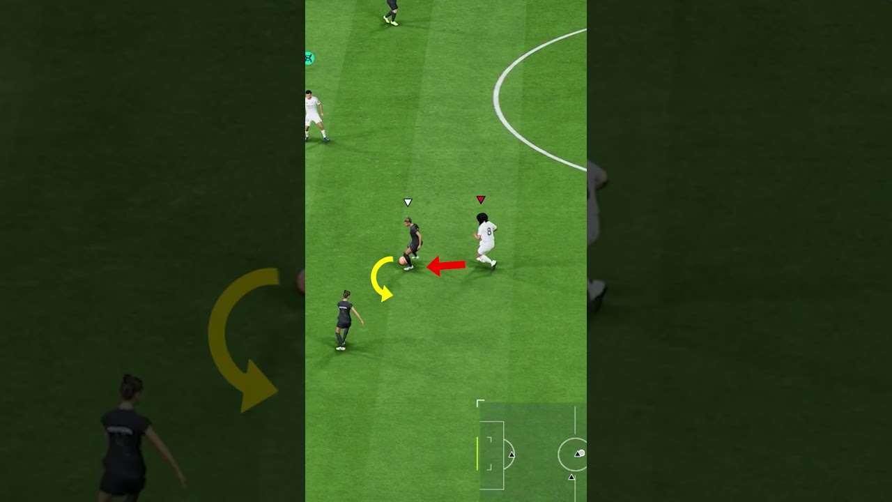 This Is The Secret To Tackle From Behind #fc25 #fc25tutorial