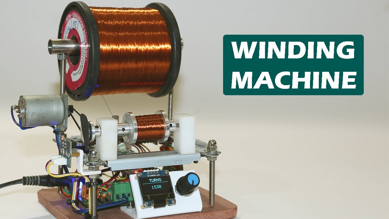DIY Arduino based Winding Machine