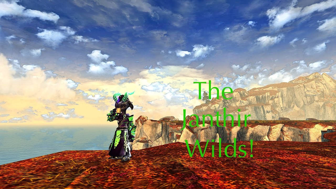 The Janthir Flights! Gw2 Griffon Flying!