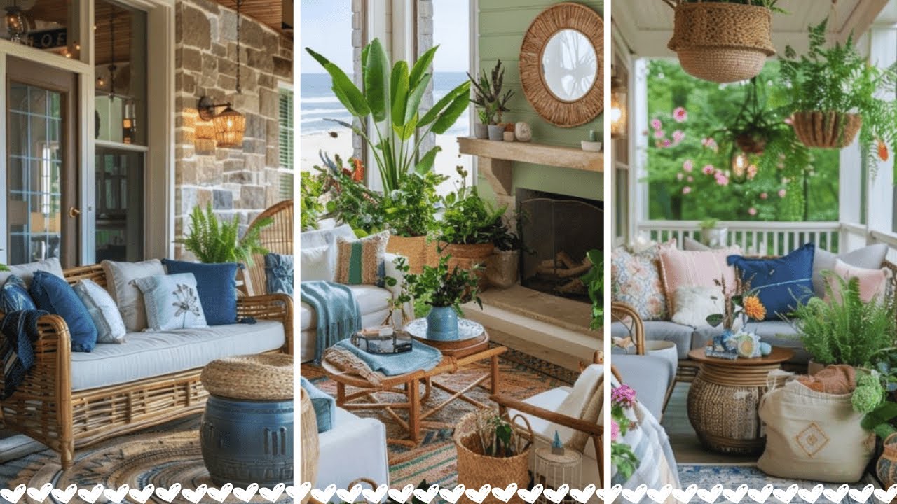 Coastal Grandma Porch Style | Effortless Elegance for a Relaxed Outdoor Look