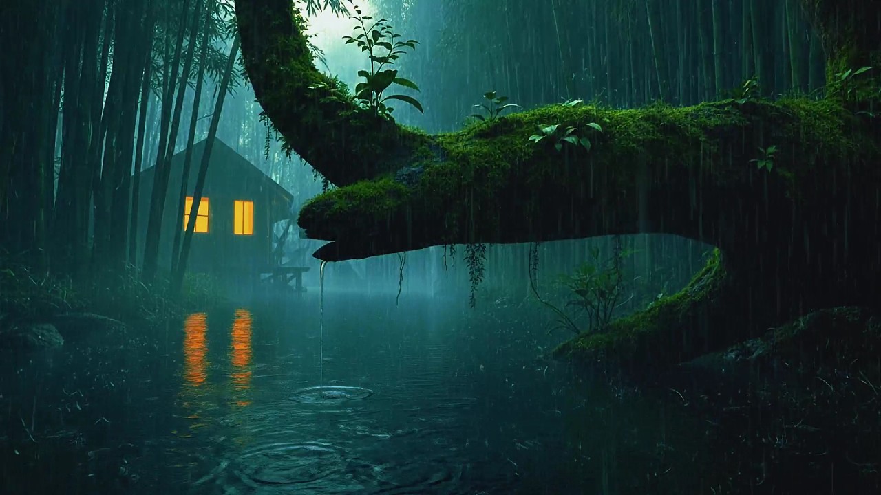Sleep Quickly with Soothing Rainstorm Sounds 🌧️ Deep Rain Ambience for Rest (Ad-Free)