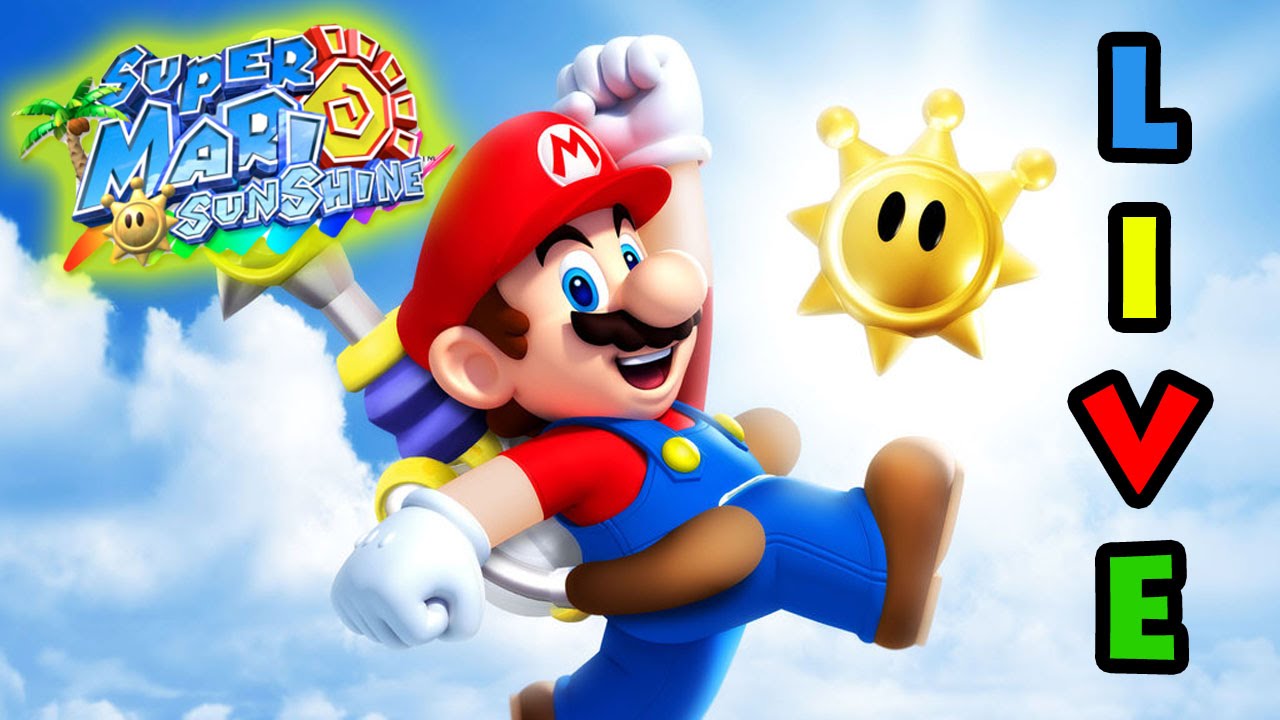 Live canal DIGPLAY #15 - Jogando Super Mario Sunshine