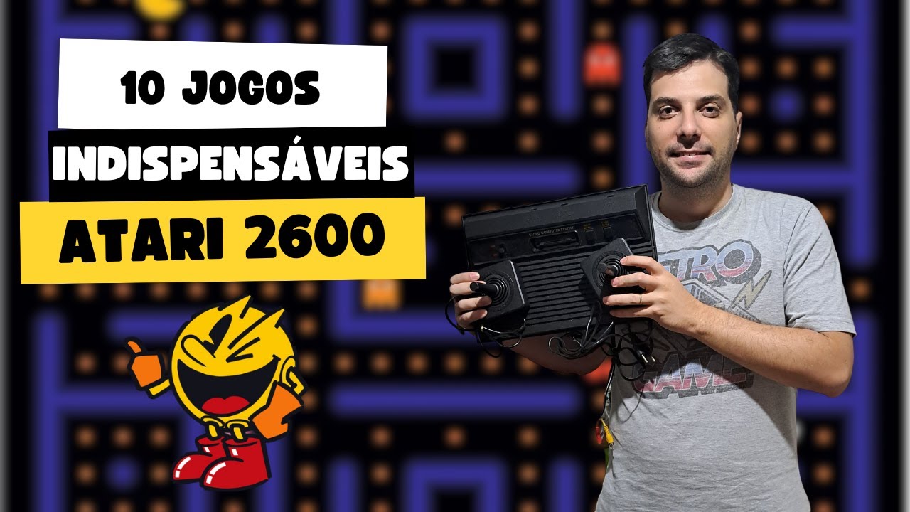 Atari 2600: Os 10 Jogos ESSENCIAIS e INDISPENS&Aacute;VEIS do Mais Cl&aacute;ssico dos Videogames