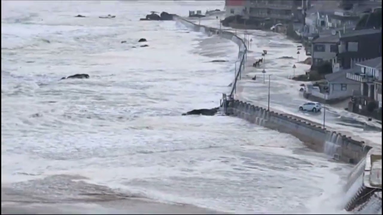 Reports of high tides in Gordon's Bay Cape Town, South Africa Cape Coast