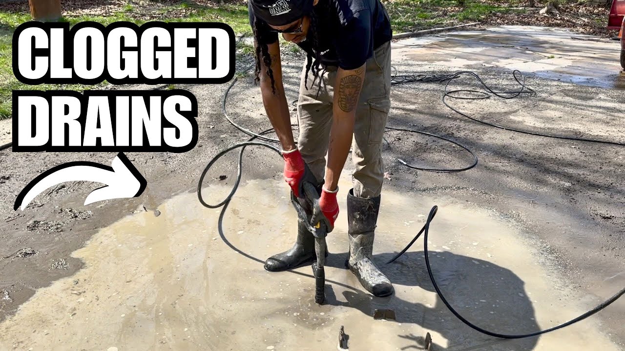 Unclogging Drains with a DIY Hydro Jetter