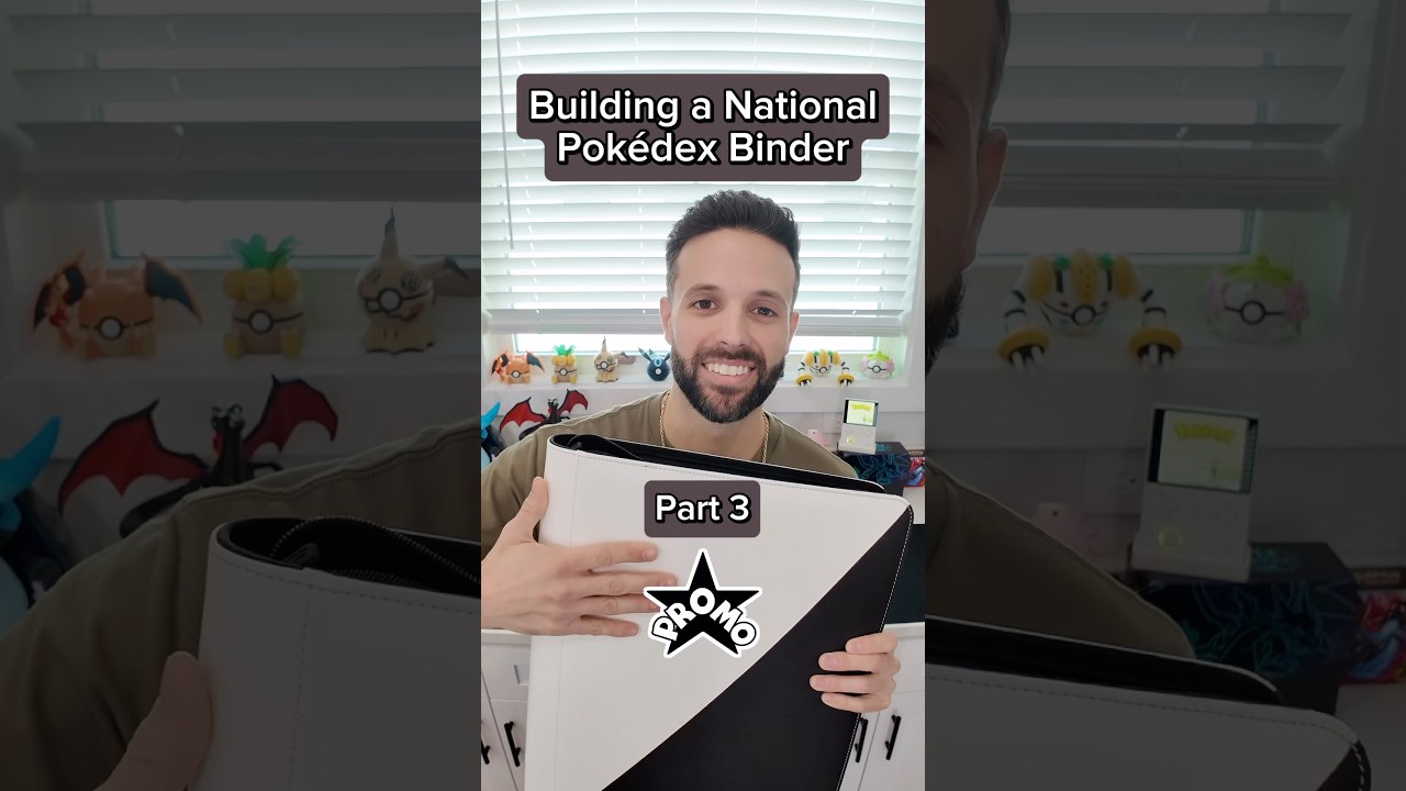 Build a National Pokedex Binder (+ extras) with me = 15/1088 7 ETB Black Star Promos to the binder🔥