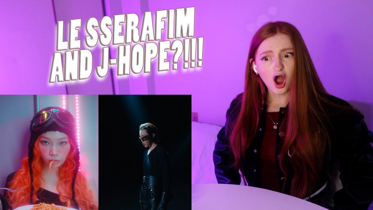 LE SSERAFIM 'SPAGHETTI (feat. j-hope of BTS)' OFFICIAL MV REACTION!!