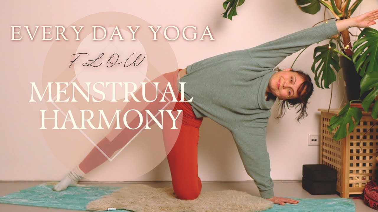 Flow with Grace: Empower Your Cycle with Yoga for Menstrual Harmony