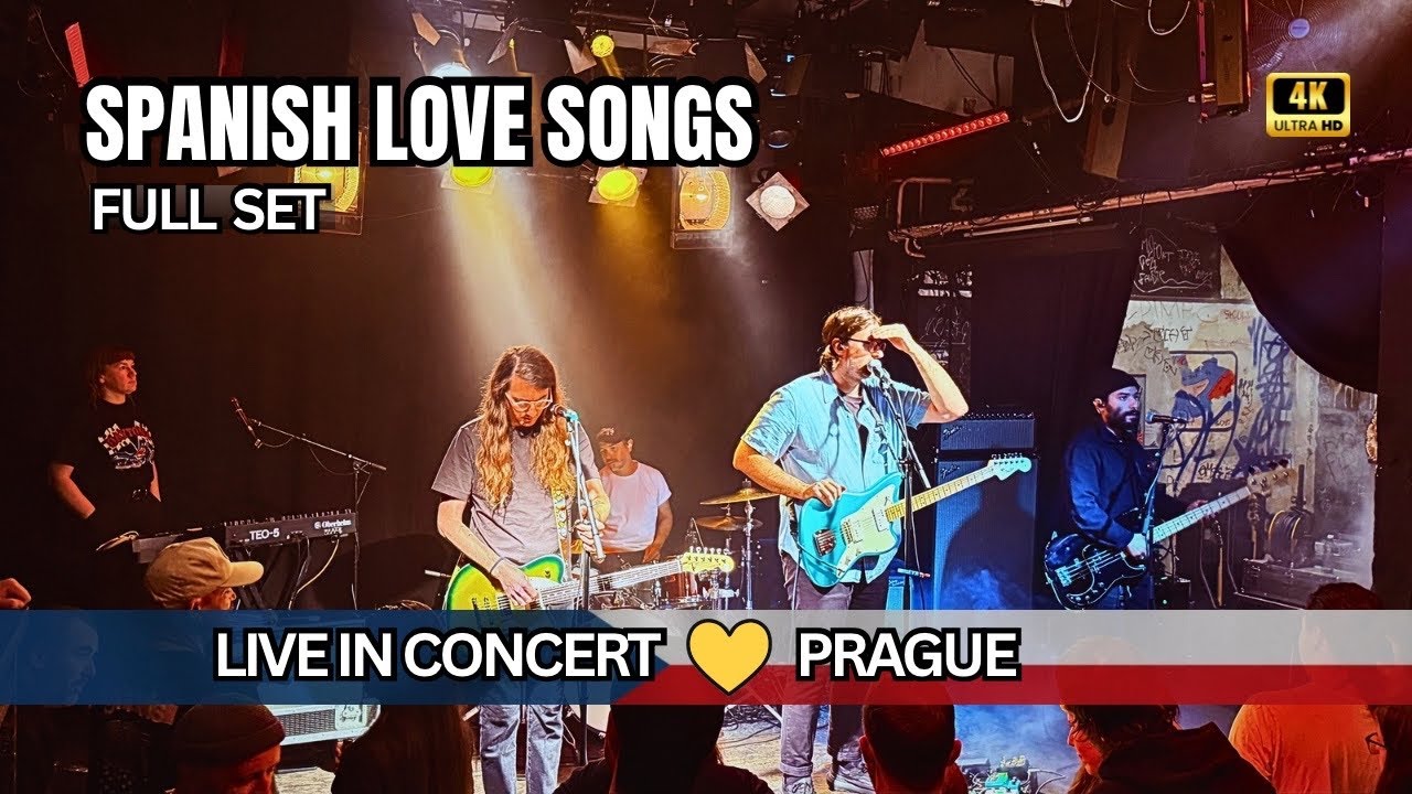 Spanish Love Songs Live in Prague 🇨🇿 | Full Concert at Bike Jesus [4K]