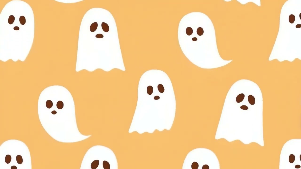 Halloween ghosts background animation video | backgrounds | Native Class English