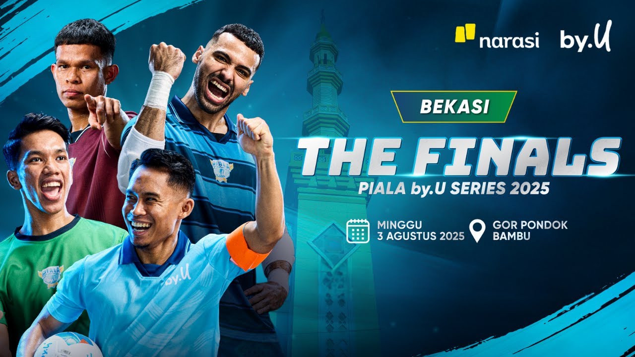 [LIVE] SMK Taruna Bangsa vs SMAN 10 Kota Bekasi | Final | Piala by.U 2025 Bekasi