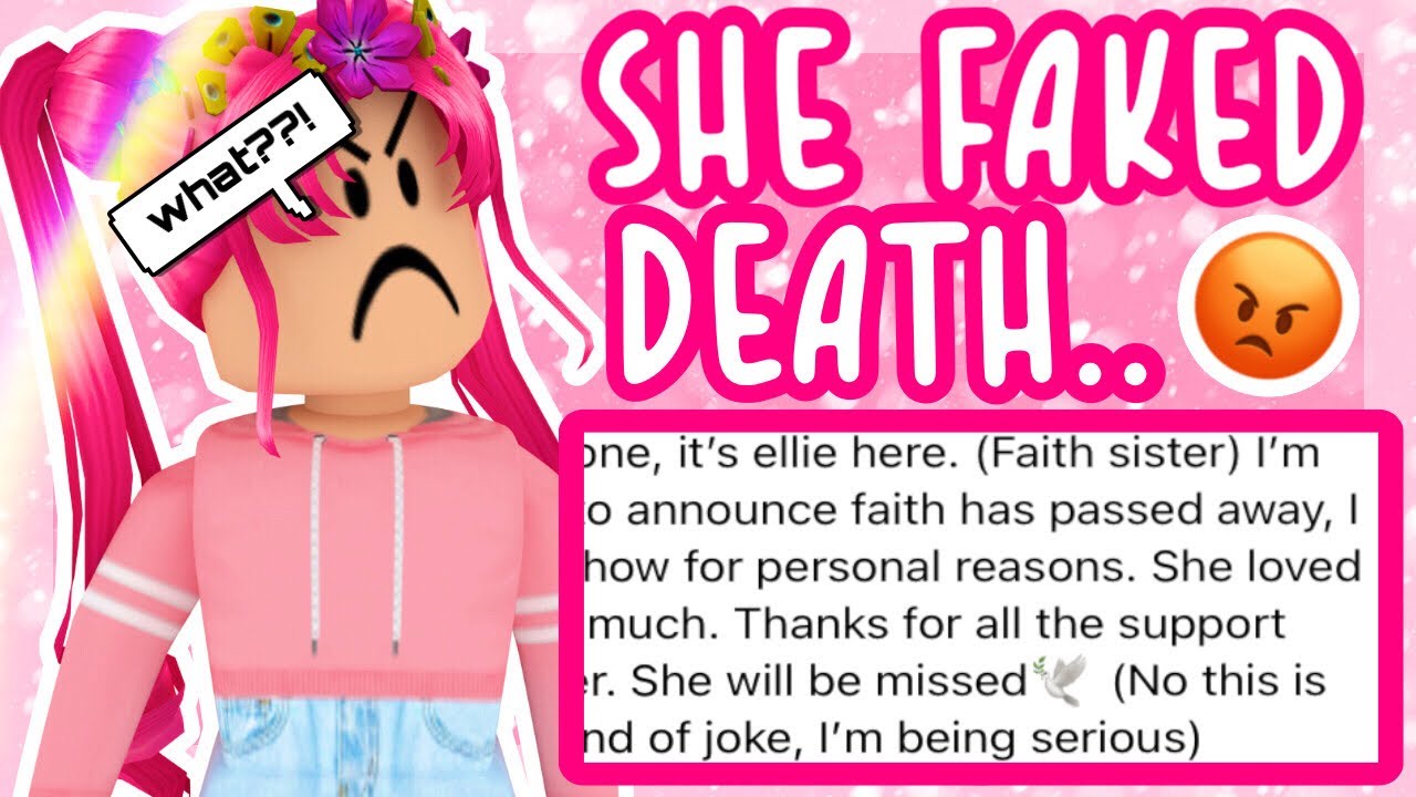 FAITHSW0RLD FAKED DEATH (ROBLOX NEWS/DRAMA/RANT 2022)