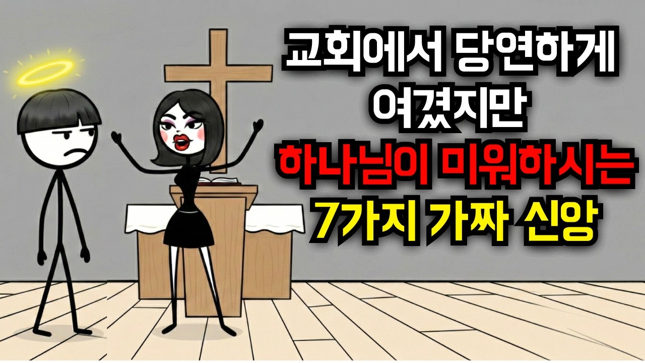 당장 버려야 할 교회 관행 7가지 (성경적 증거!)