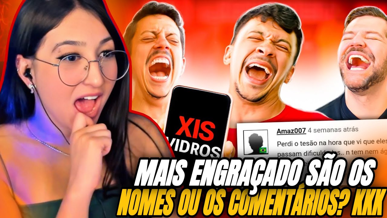 REACT CANAL CANALHA:  3 HUMORISTAS LENDO COMENTÁRIOS DE UM SITE AÍ...  (parte 2) | THAY REACT