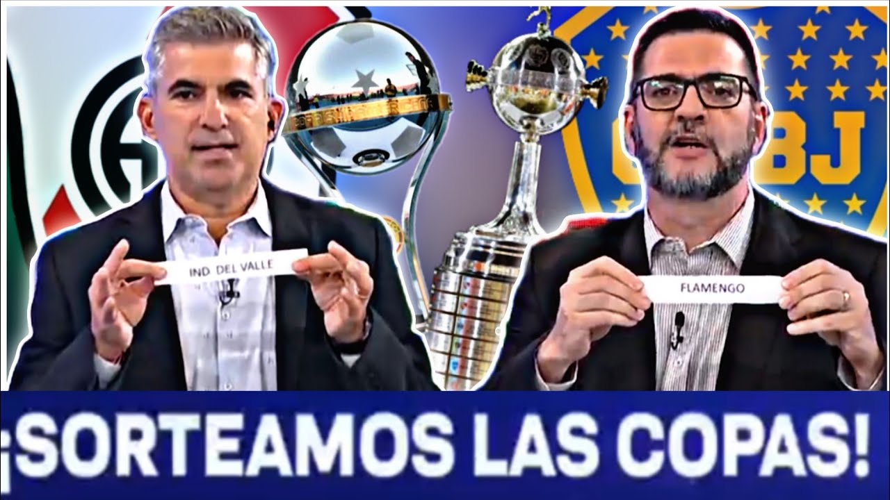 Sorteo de Copa Libertadores y Sudamericana 💥Boca y River conocen sus Rivales