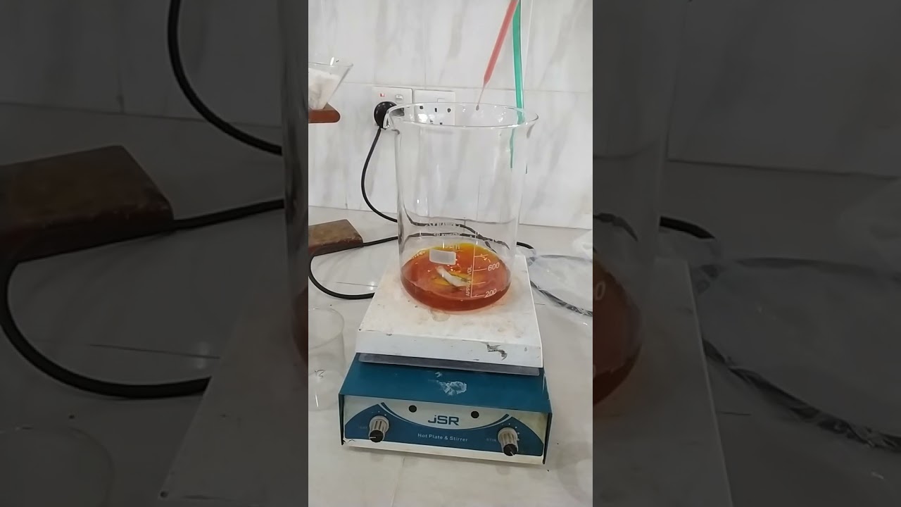 Nanoparticles formation reaction
