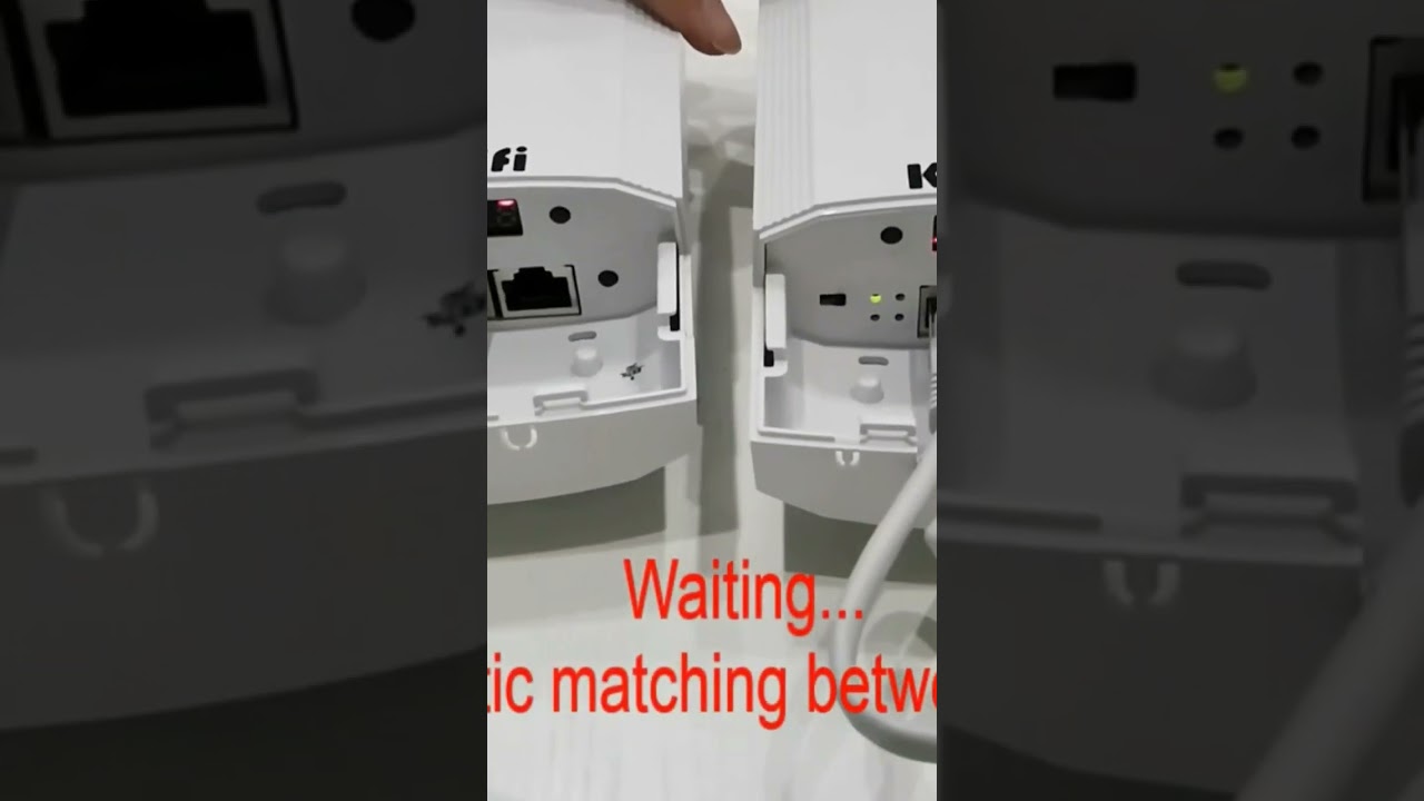 Wireless Long Range WiFi Bridge Installation -Short