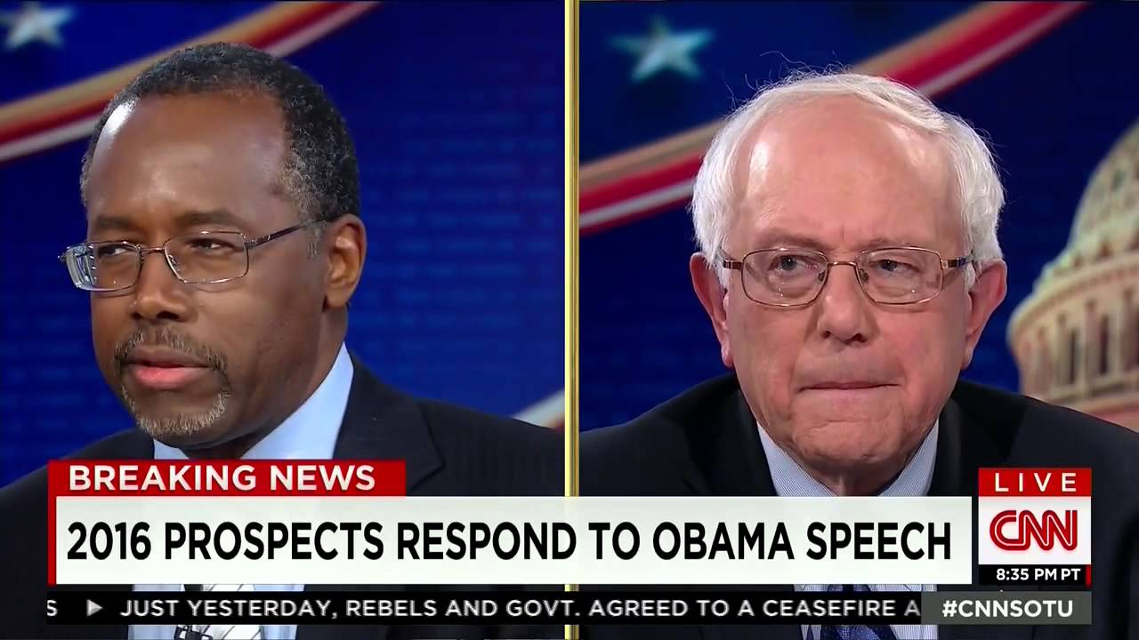 Sanders Reacts to the State of the Union Address