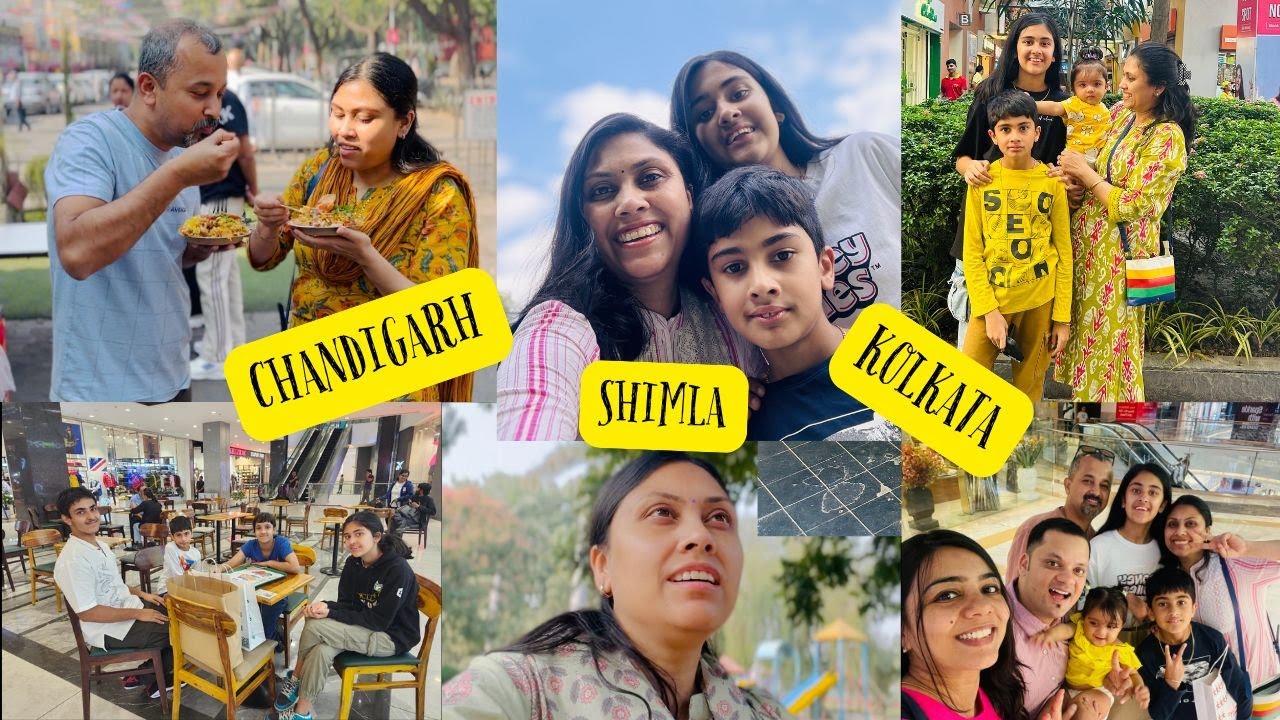 India Vlog - Raw moments from Chandigarh / Shimla / Kolkata