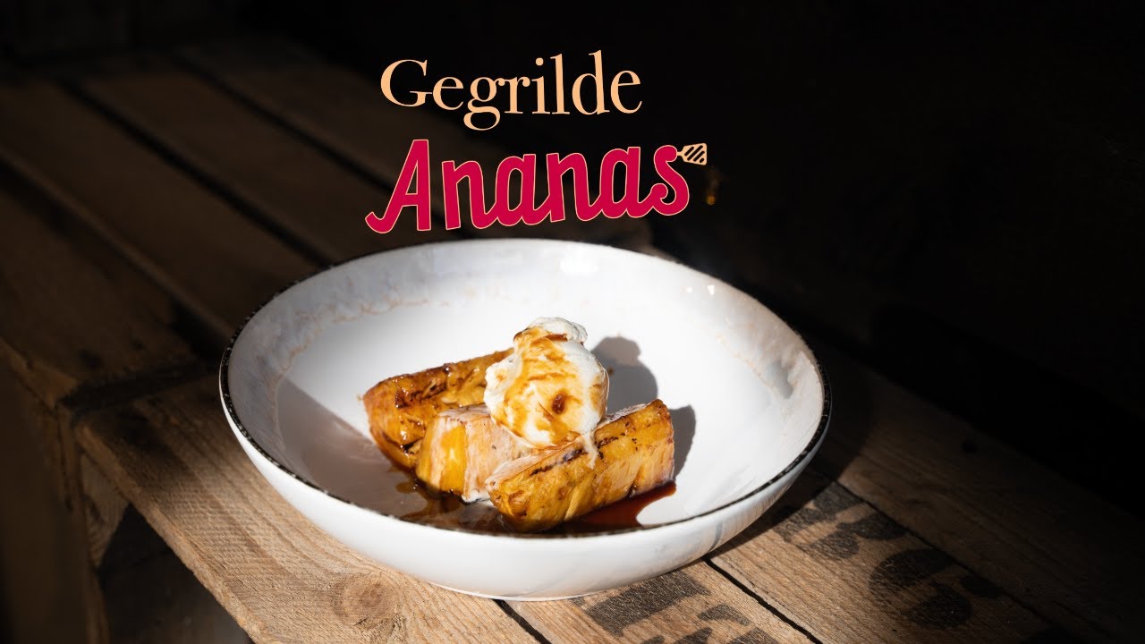 Gegrilde Ananas 🍍van de BBQ - Heerlijk en makkelijk recept!