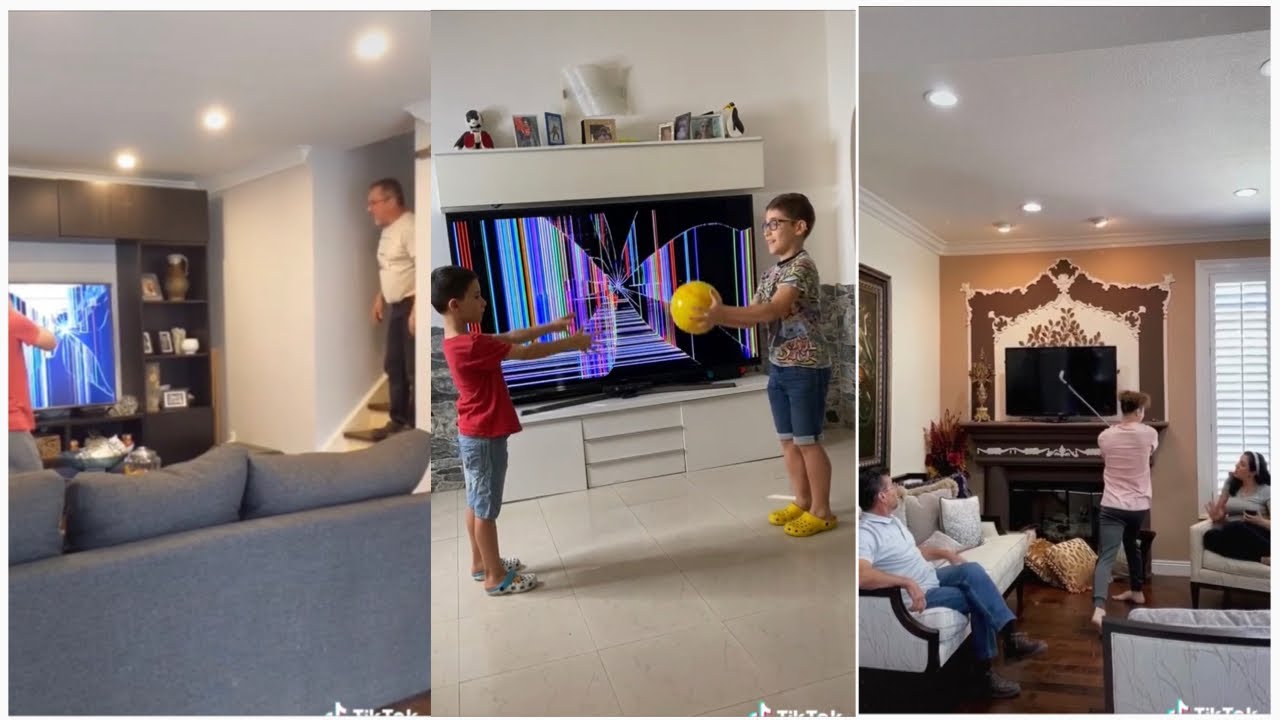 BROKEN TV PRANK ON PARENTS !!! TIKTOK PRANK