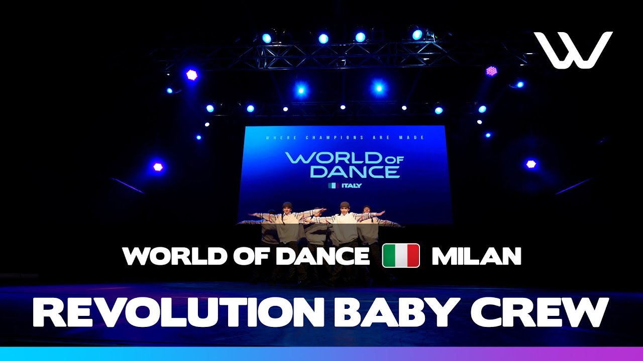 Revolution Baby Crew | 3rd Place Pre-Junior Team Division | World of Dance Milan 2025 | 