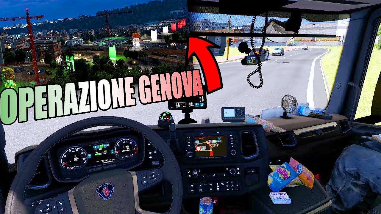 PONTE di GENOVA - Euro Truck Simulator 2 OPERAZIONE SPECIALE