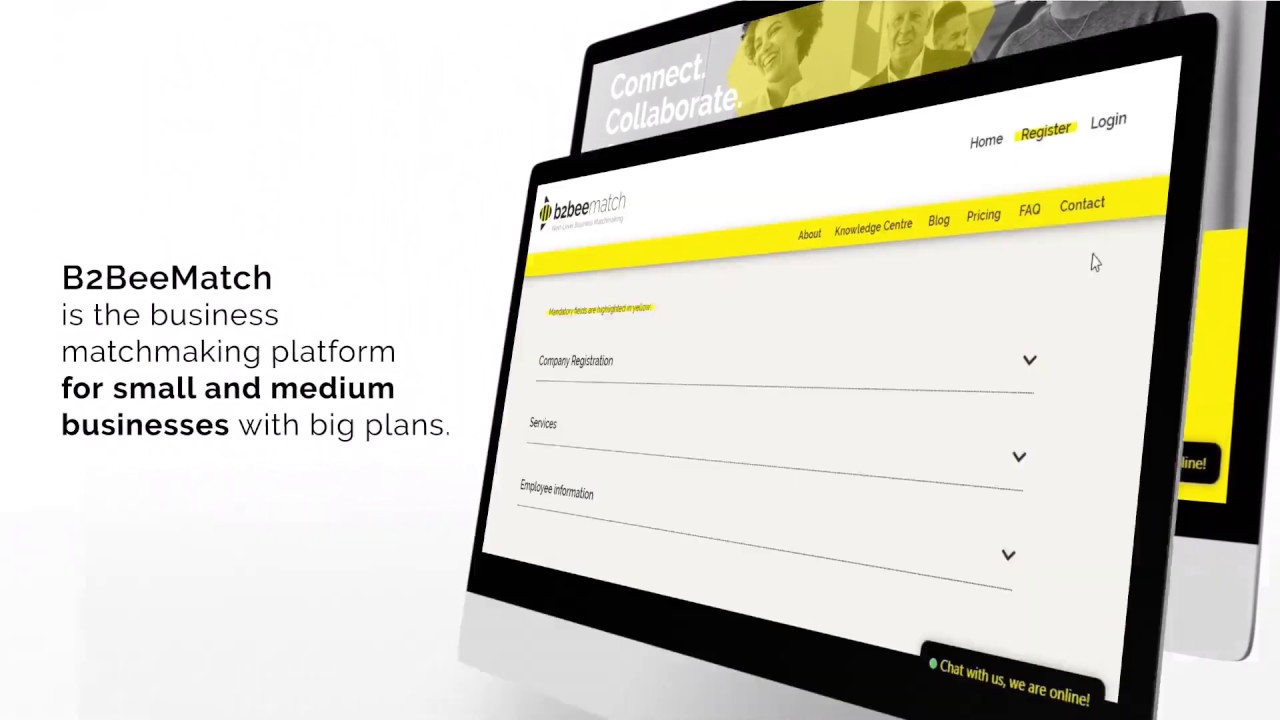 Find Your Business Match at B2BeeMatch - 2020