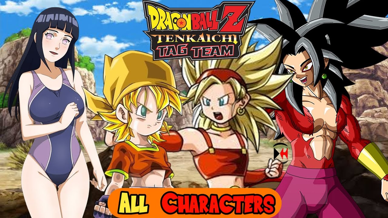 Todos los personajes de la ISO Naruto Shippuden Tenkaichi Tag Team DBZ TTT MOD PPSSPP ISO Android