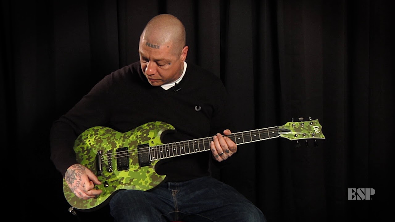 ESP Guitars: Lars Frederiksen (Rancid) Demos the LTD Volsung