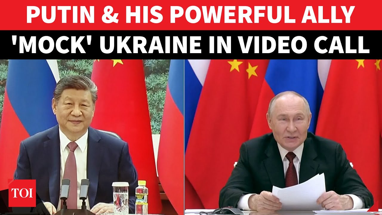 Putin, Powerful Ally Xi Throw Down Gauntlet As Kyiv Freezes | 'SPRING Season In Russia-China Ties'