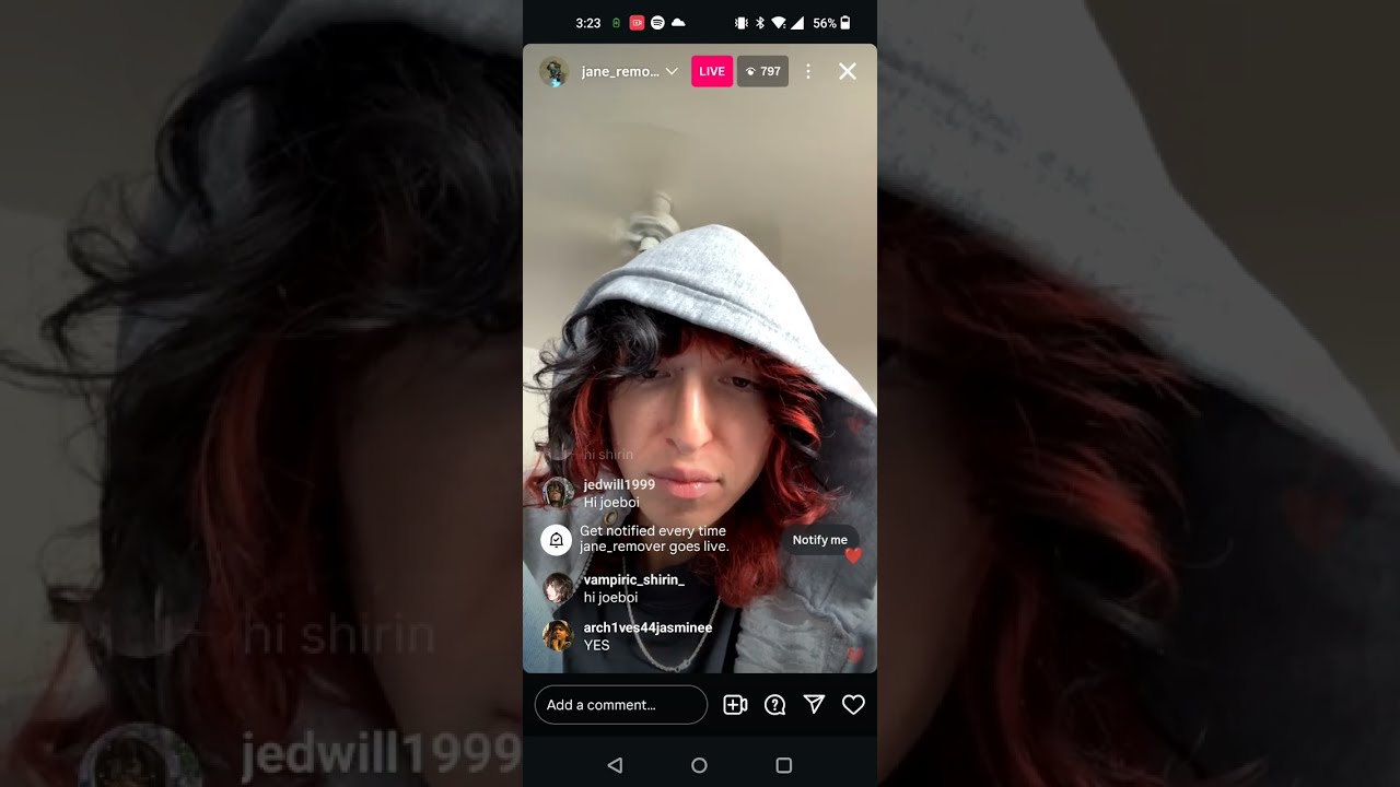 Jane Remover Instagram Live 8/17/25