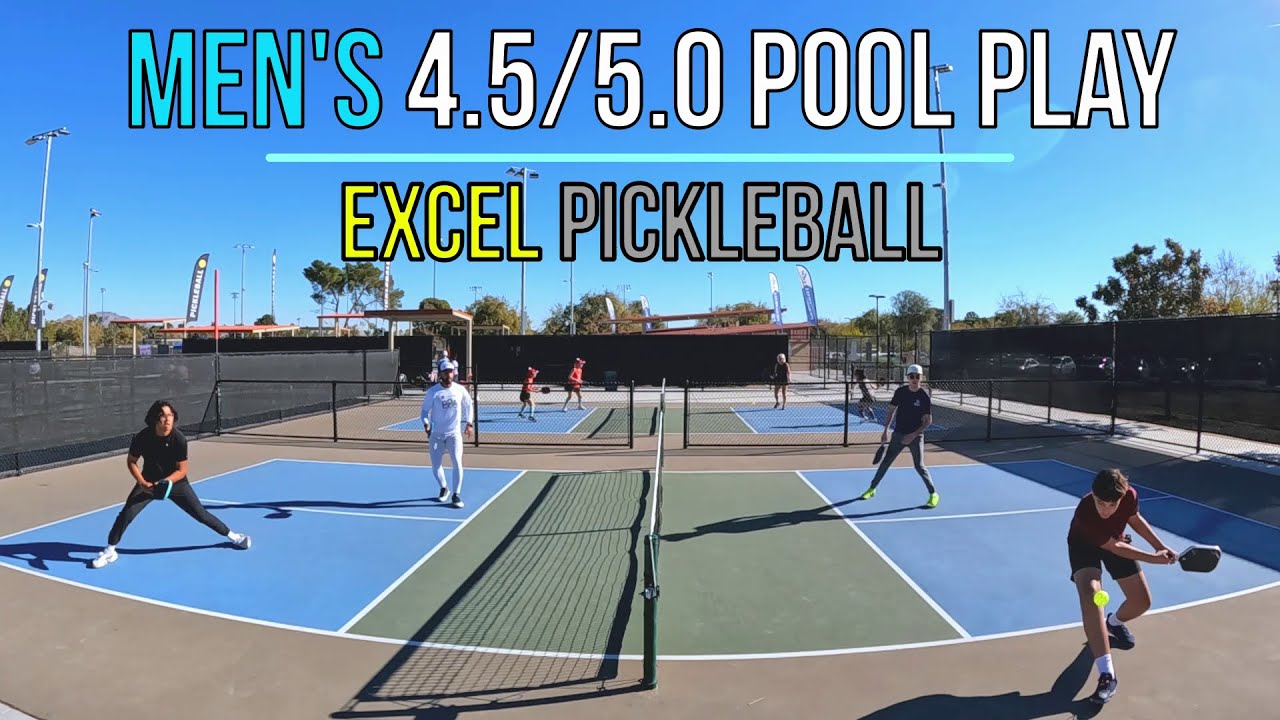 Las Vegas Teen Duo in Men’s 4.5/5.0 Division Ybarra(4.1)/Fernandez(4.2) vs Carter/Martin(4.6)  Excel
