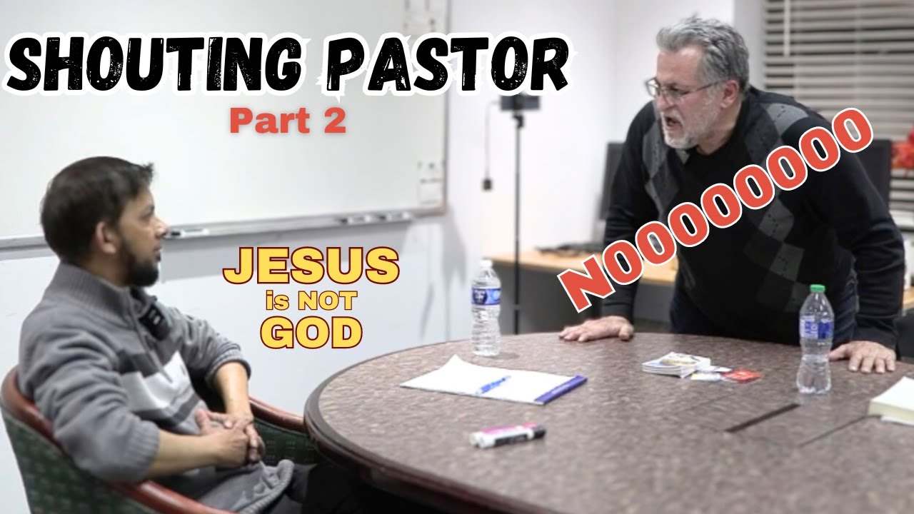 😱 Shouting Pastor - Part 2 of 3 (Supposed to be a Friendly Discussion)