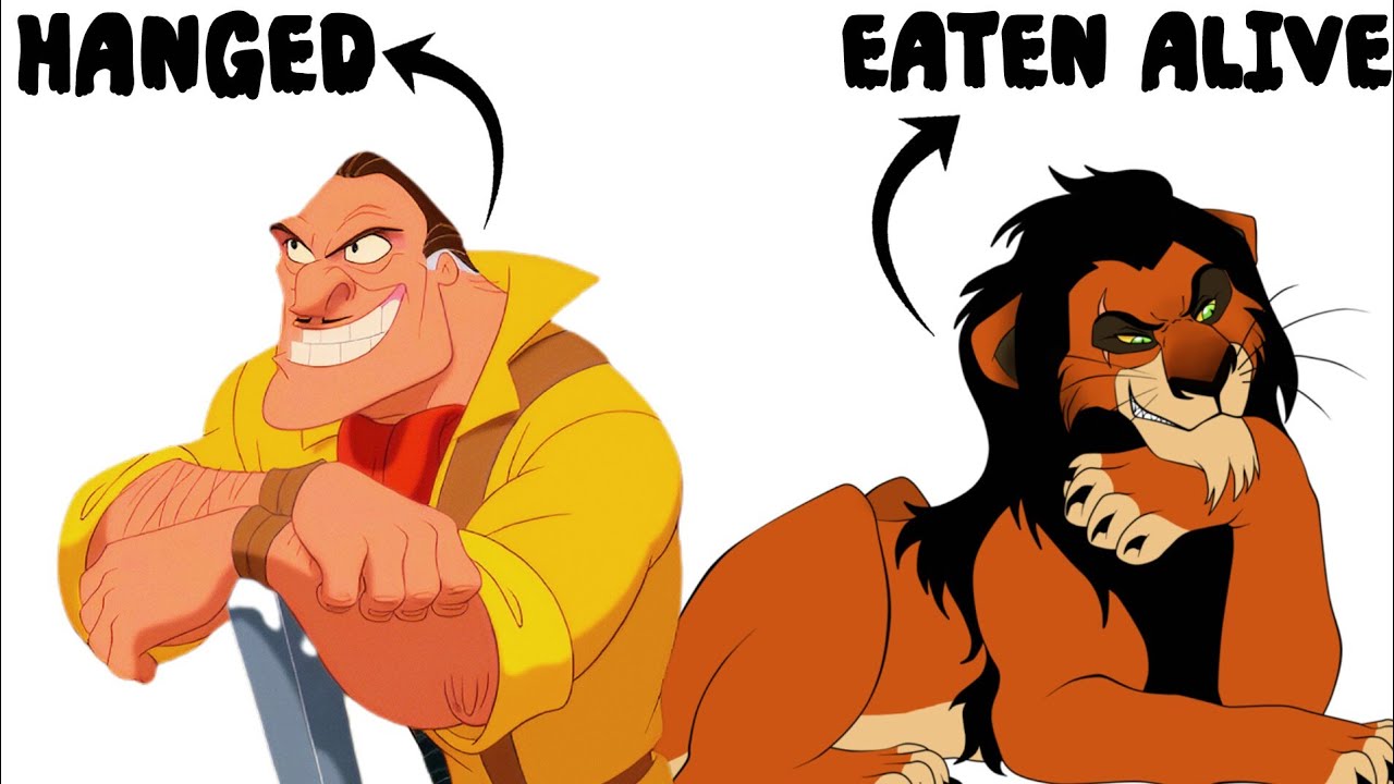 Deaths Of Iconic Animated Movie Villains — Explained 