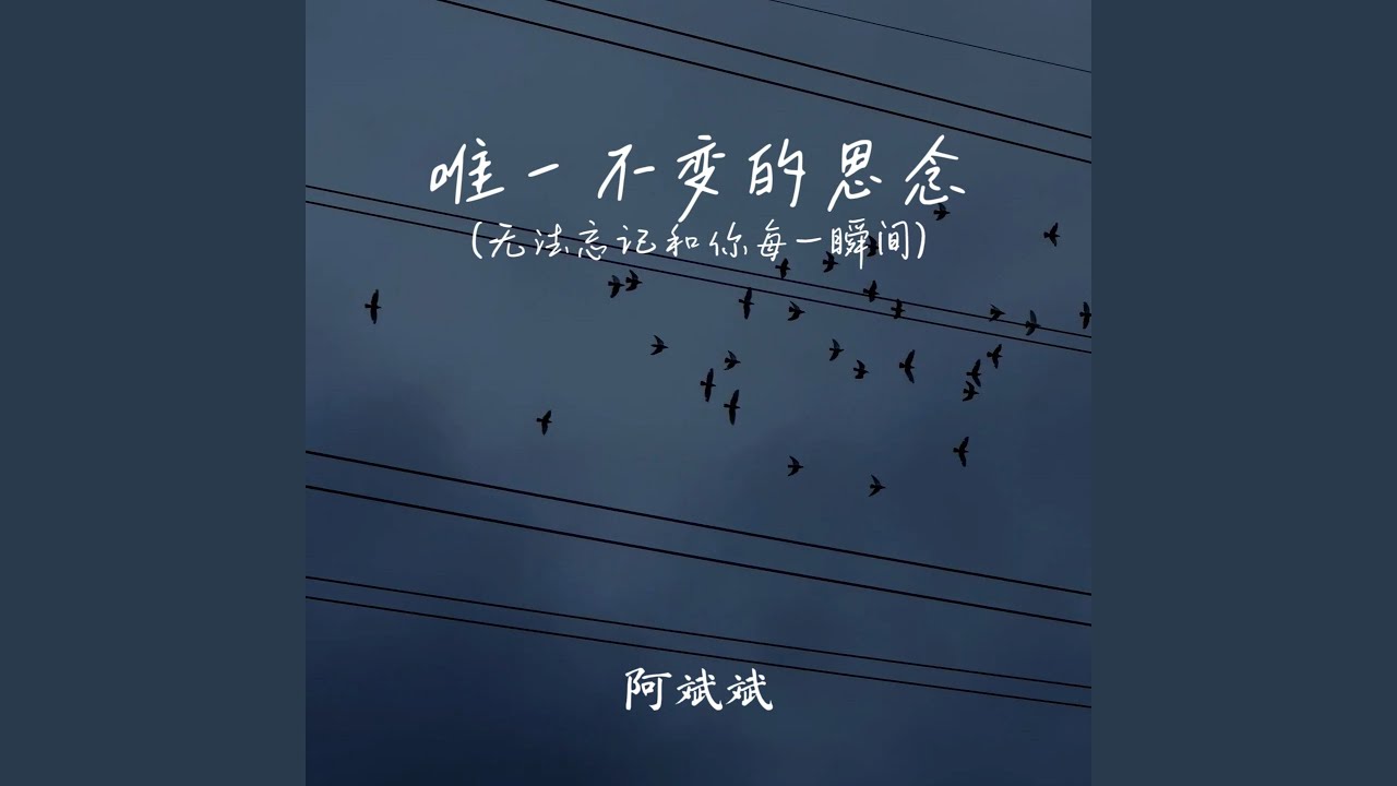 唯一不变的思念 (无法忘记和你每一瞬间)
