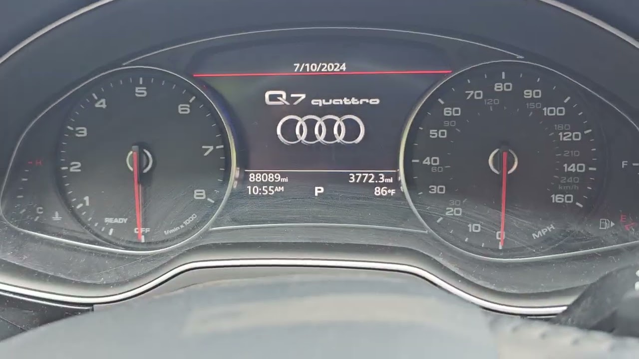 2017 Audi Q7 MLB all keys lost