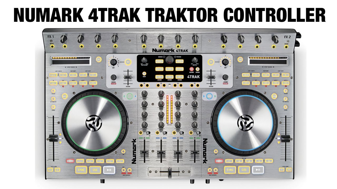 Numark 4Trak DJ Traktor Controller