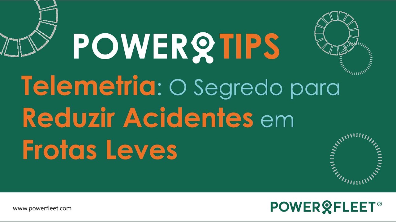 POWER TIPS | Telemetria: O Segredo para Reduzir Acidentes em Frotas Leves