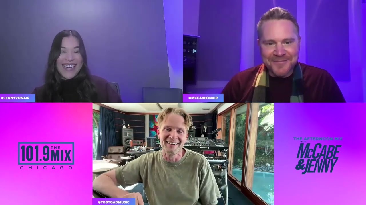 Toby Gad talks with McCabe & Jenny from The Afternoon Mix