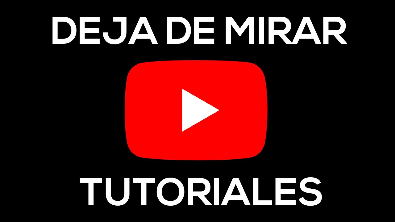 Si Quieres Ser Un Mejor PROGRAMADOR Deja De Ver TUTORIALES De PROGRAMACI&Oacute;N