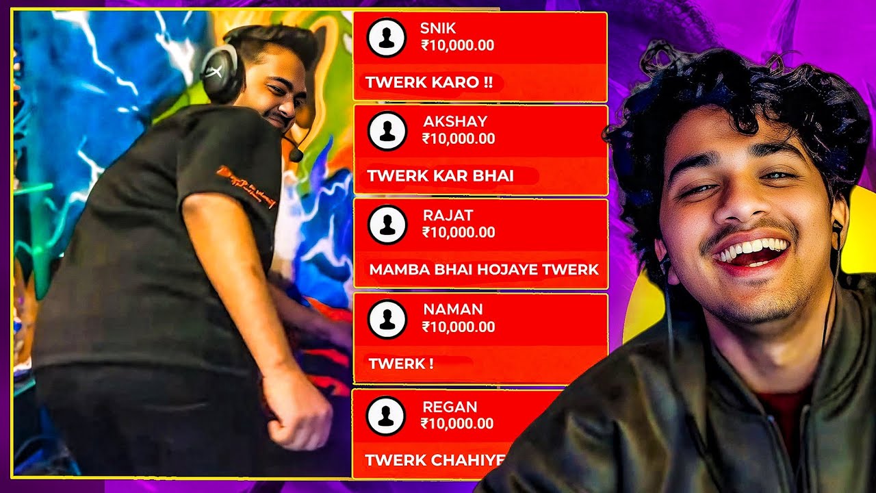 MY VIEWERS MADE ME TWERK TWICE 🥲