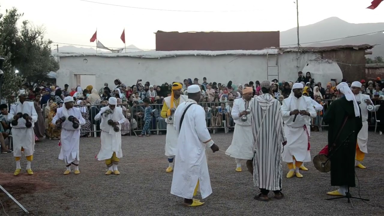 موسم تصدرت كناوة بموسم تصدرت اداوزيكي جماعة الدير