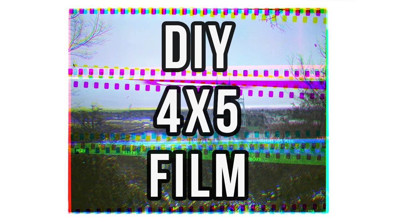 Shooting 4x5 without 4x5 film