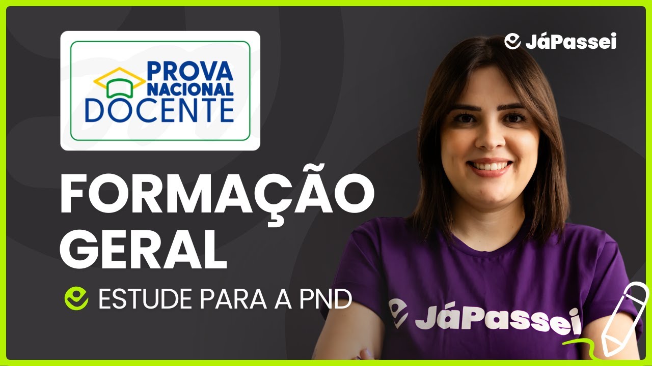 Aula para a PND -  Planejamento e avaliação do ensino e da aprendizagem | Formação Geral | Parte 1