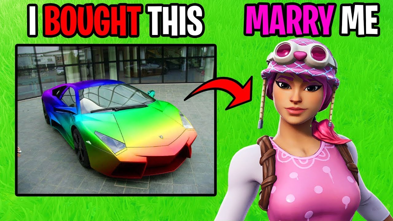 Gold Digger TEST On Ex Girlfriend... (Fortnite)