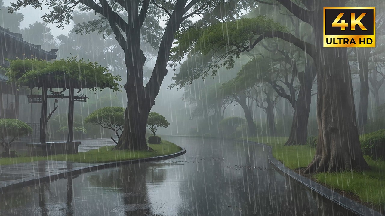 Relaxing Midnight Rain Sounds for Better Sleep and Natural Insomnia Relief