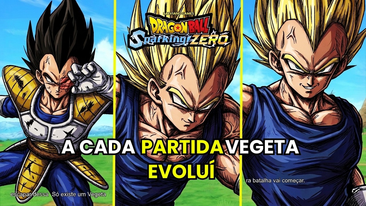A CADA PARTIDA VEGETA DO Z EVOLUÍ ⚡#dragonballsparkingzero