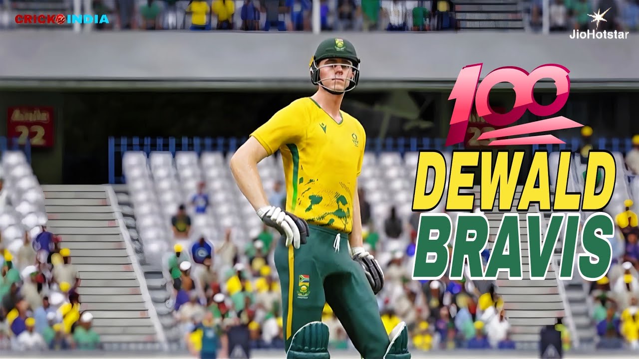 Dewald Brevis Smashes His 1st T20 Century vs Australia 🔥 | Fast Batting